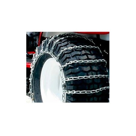 Peerless Chain Maxtrac Snow Blower/Garden Tractor Tire Chains, 2 Link Spacing (Pair) - 1062856 1062856